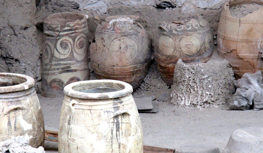 Le site préhistorique de Santorin à vendre ?