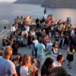 Il y a foule sur Santorin