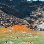 îlot de Paléa Kaméni sur Santorin