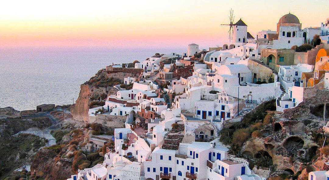 L’architecture cycladique sur Santorin