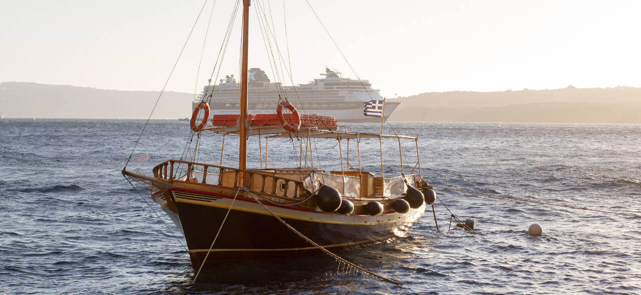 bateau santorin