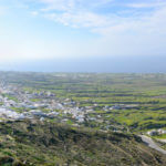 Finikia sur l'île de Santorin