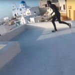heros marvel santorin parkour