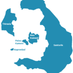 îles de Santorin