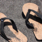 santorin en tongs