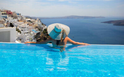 Blog 31 Piscines pour nager à Santorin