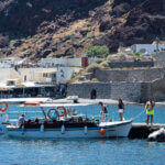 taxi boat Santorin