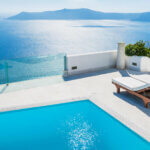 piscine santorin