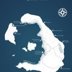 petite carte ports santorin