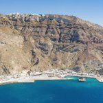 Jetée du port d'Athinios