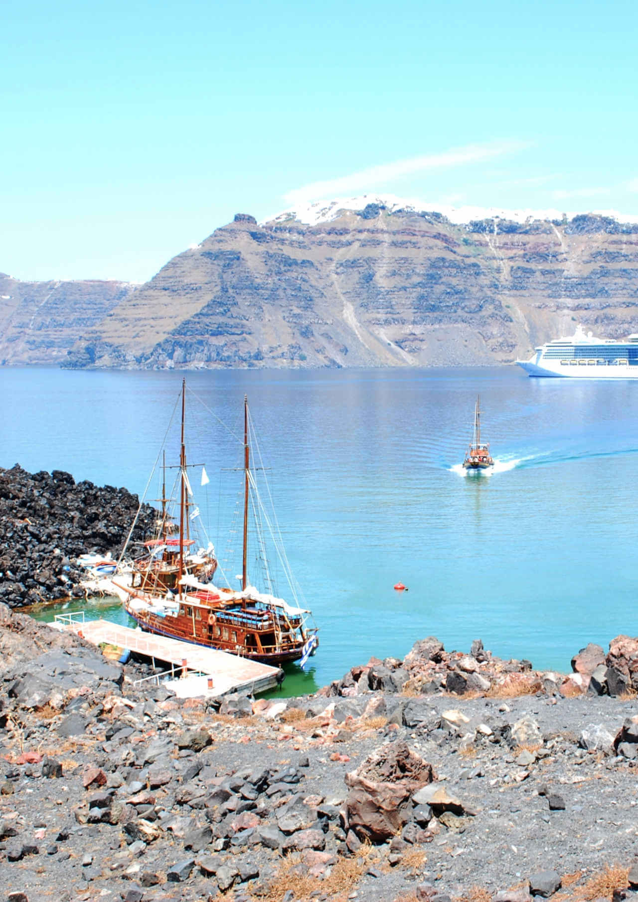 Bateau Santorin