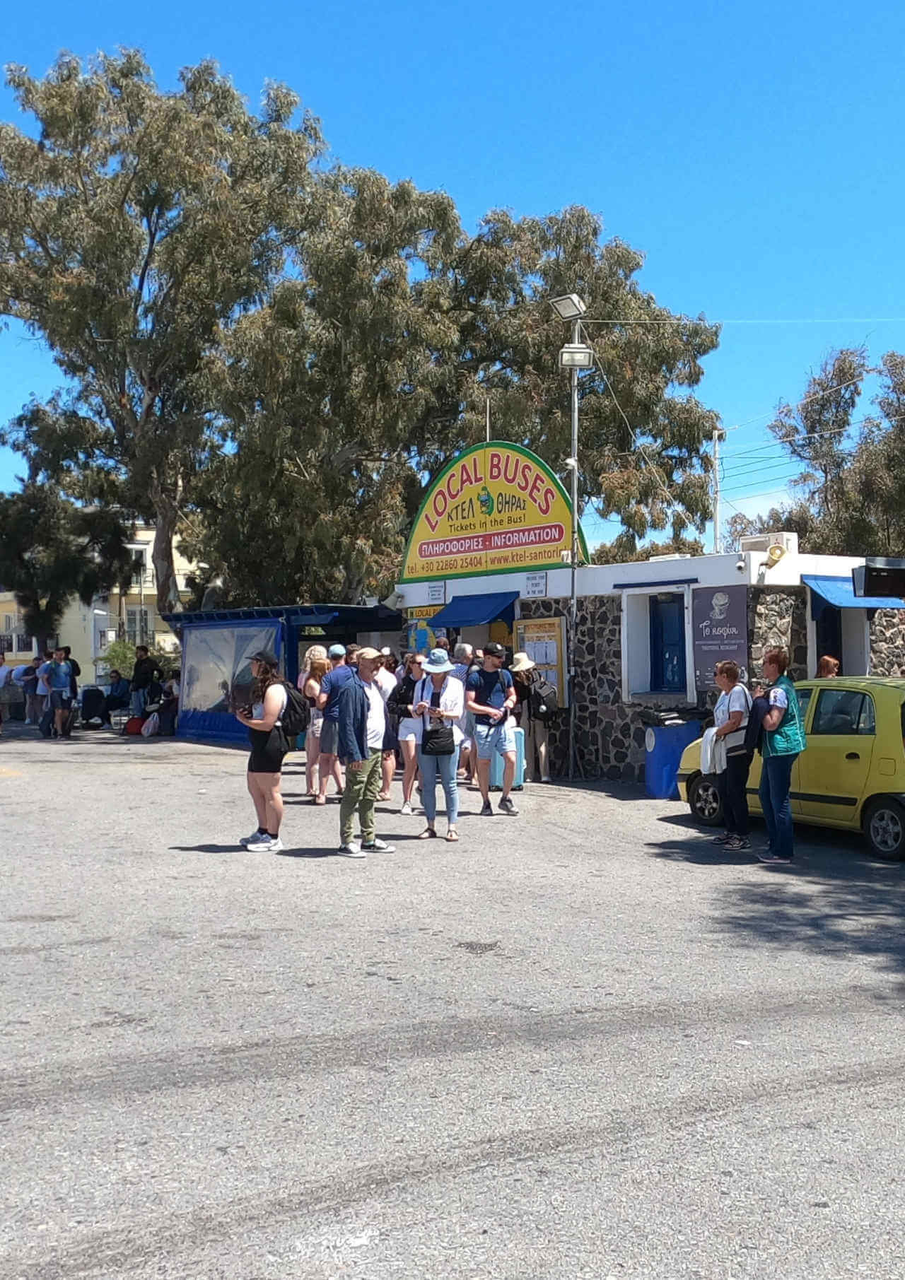 Gare routière de Fira - horaires de bus
