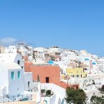 Santorin, les maisons