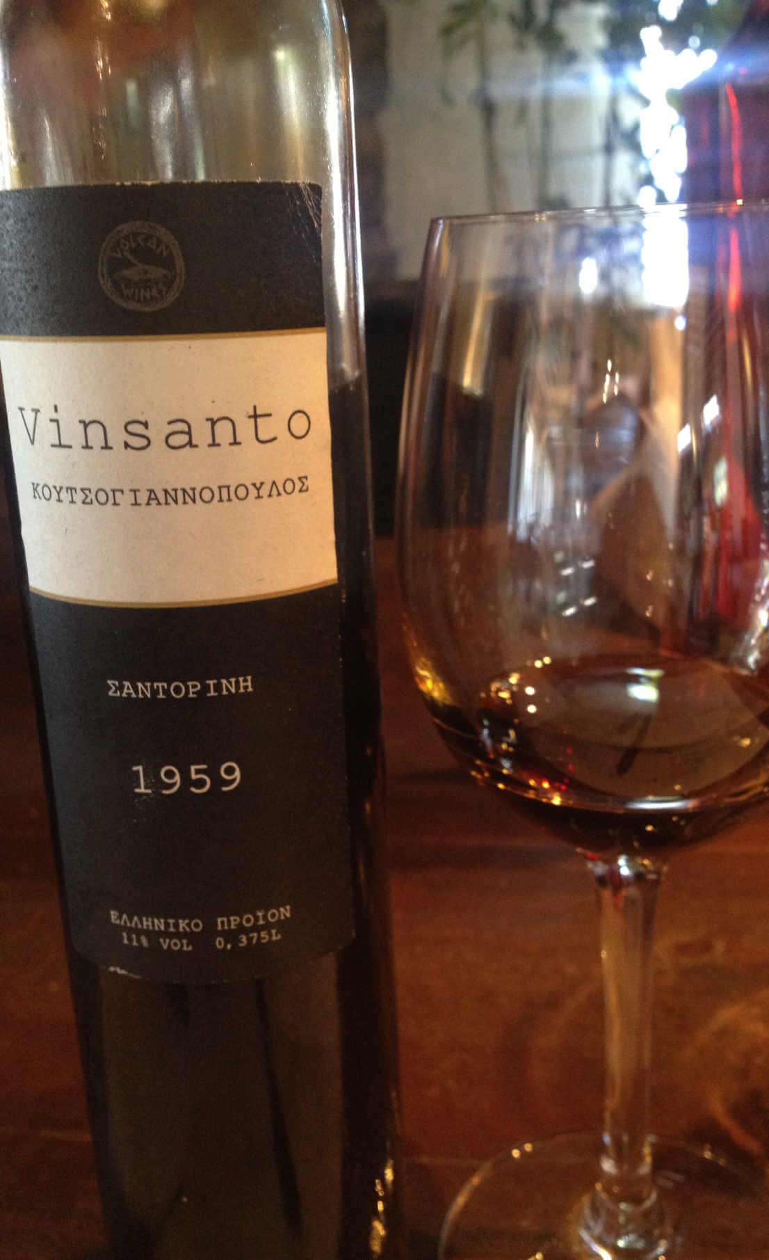 Découverte de Santorin à travers ses vignes 1 Vinsanto Santorin