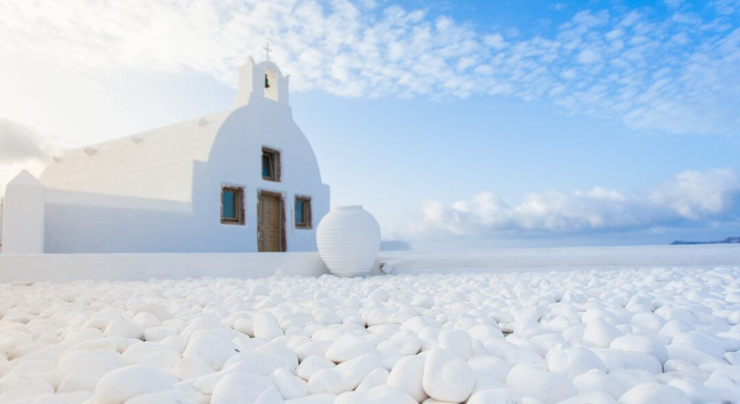 Noël à Santorin