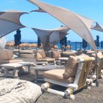 bar de plage à Perissa